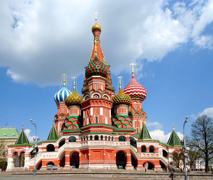 Московский Кремль: собор Покрова Пресвятой Богородицы на Рву (храм Василия Блаженного)
